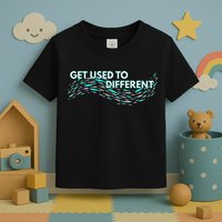 Get Used To Different X Chosen X Fish Against The Current Toddler T-Shirt