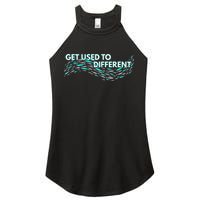 Get Used To Different X Chosen X Fish Against The Current Women's Perfect Tri Rocker Tank