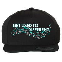 Get Used To Different X Chosen X Fish Against The Current Wool Snapback Cap