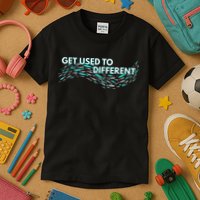 Get Used To Different X Chosen X Fish Against The Current Kids T-Shirt