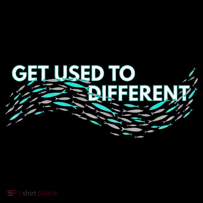 Get Used To Different X Chosen X Fish Against The Current Zip Tote Bag