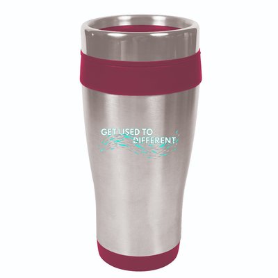 Get Used To Different X Chosen X Fish Against The Current 16oz Travel Tumbler