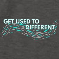 Get Used To Different X Chosen X Fish Against The Current Vector Backpack