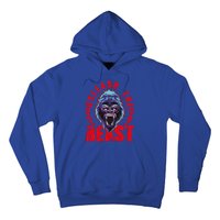 Gorilla Unleash The Beast Gym Mode Fitness Motivation Quote Gift Hoodie