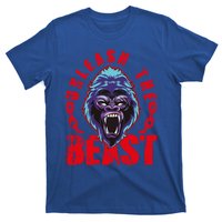 Gorilla Unleash The Beast Gym Mode Fitness Motivation Quote Gift T-Shirt