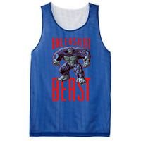 Gorilla Unleash The Beast Motivation Gym Mode Fitness Gift Mesh Reversible Basketball Jersey Tank