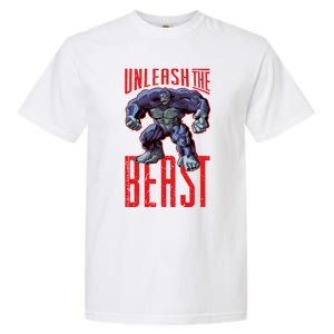 Gorilla Unleash The Beast Motivation Gym Mode Fitness Gift Garment-Dyed Heavyweight T-Shirt