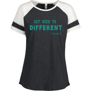 Get Used To Different Chosen Hooded Gift Enza Ladies Jersey Colorblock Tee