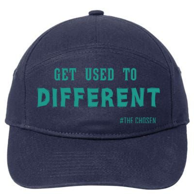 Get Used To Different Chosen Hooded Gift 7-Panel Snapback Hat