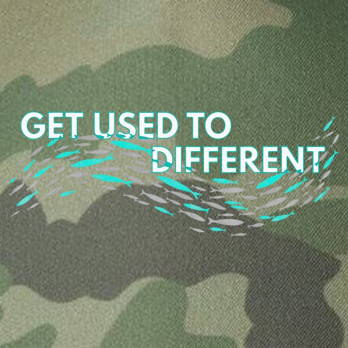 Get Used To Different X Chosen X Fish Against The Current Legacy Tie Dye Trucker Hat