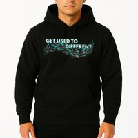 Get Used To Different X Chosen X Fish Against The Current Hoodie