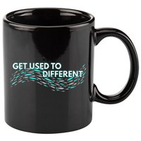 Get Used To Different X Chosen X Fish Against The Current 11oz C Handle Ceramic Mug