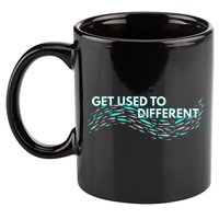 Get Used To Different X Chosen X Fish Against The Current 11oz C Handle Ceramic Mug
