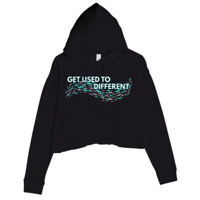 Get Used To Different X Chosen X Fish Against The Current Crop Fleece Hoodie