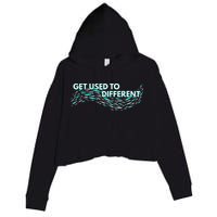 Get Used To Different X Chosen X Fish Against The Current Crop Fleece Hoodie