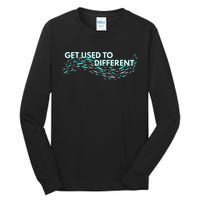 Get Used To Different X Chosen X Fish Against The Current Tall Long Sleeve T-Shirt