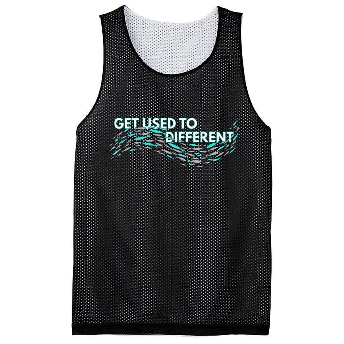 Get Used To Different X Chosen X Fish Against The Current Mesh Reversible Basketball Jersey Tank