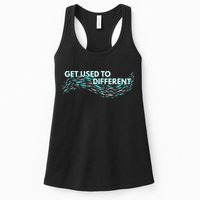 Get Used To Different X Chosen X Fish Against The Current Womens Tank Top