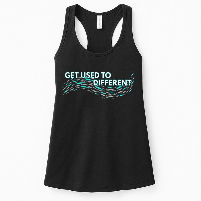 Get Used To Different X Chosen X Fish Against The Current Womens Tank Top