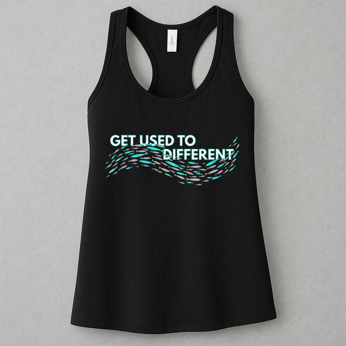 Get Used To Different X Chosen X Fish Against The Current Womens Tank Top