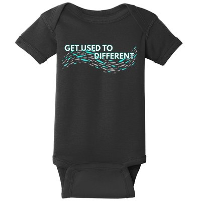 Get Used To Different X Chosen X Fish Against The Current Baby Bodysuit