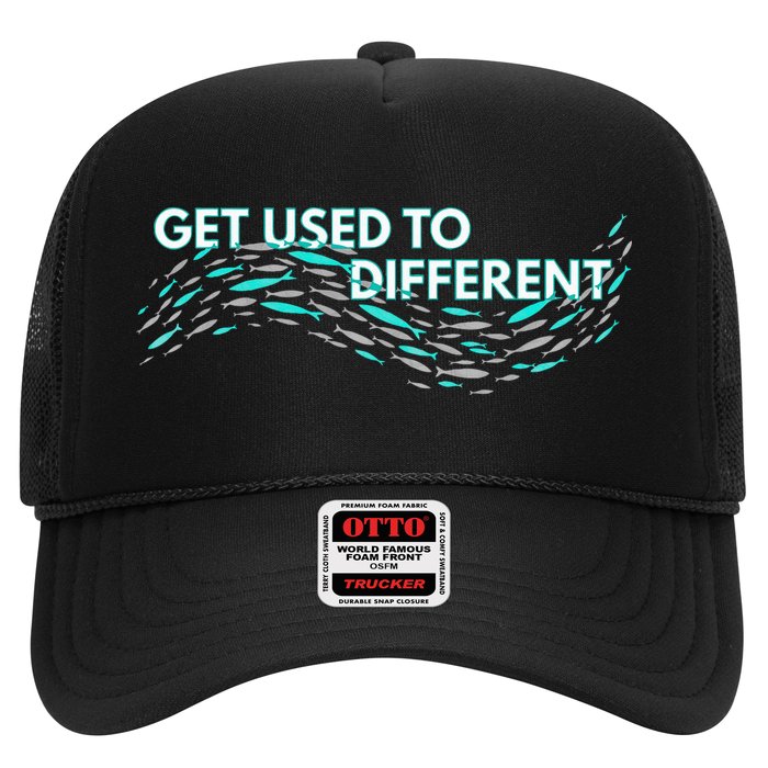 Get Used To Different X Chosen X Fish Against The Current Trucker Hat