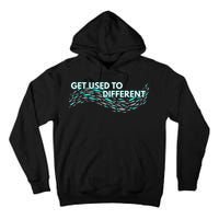 Get Used To Different X Chosen X Fish Against The Current Tall Hoodie