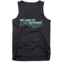 Get Used To Different X Chosen X Fish Against The Current Tank Top