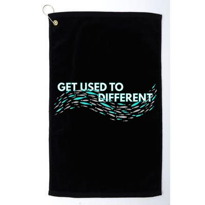 Get Used To Different X Chosen X Fish Against The Current Golf Towel
