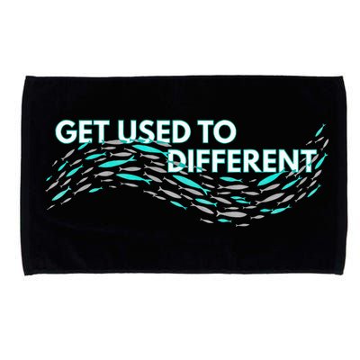 Get Used To Different X Chosen X Fish Against The Current Microfiber Hand Towel