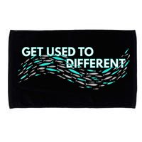 Get Used To Different X Chosen X Fish Against The Current Microfiber Hand Towel