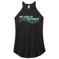 Get Used To Different X Chosen X Fish Against The Current Women's Perfect Tri Rocker Tank