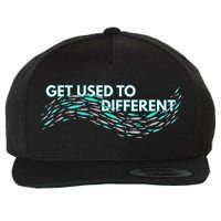 Get Used To Different X Chosen X Fish Against The Current Wool Snapback Cap