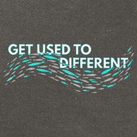 Get Used To Different X Chosen X Fish Against The Current Cotton Canvas Backpack