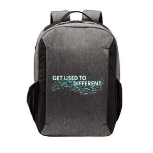 Get Used To Different X Chosen X Fish Against The Current Vector Backpack