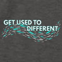 Get Used To Different X Chosen X Fish Against The Current Vector Backpack