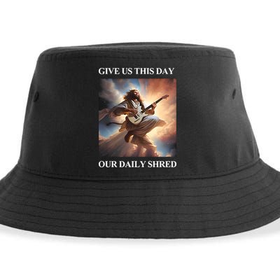 Give Us This Day Our Daily Shred Sustainable Bucket Hat