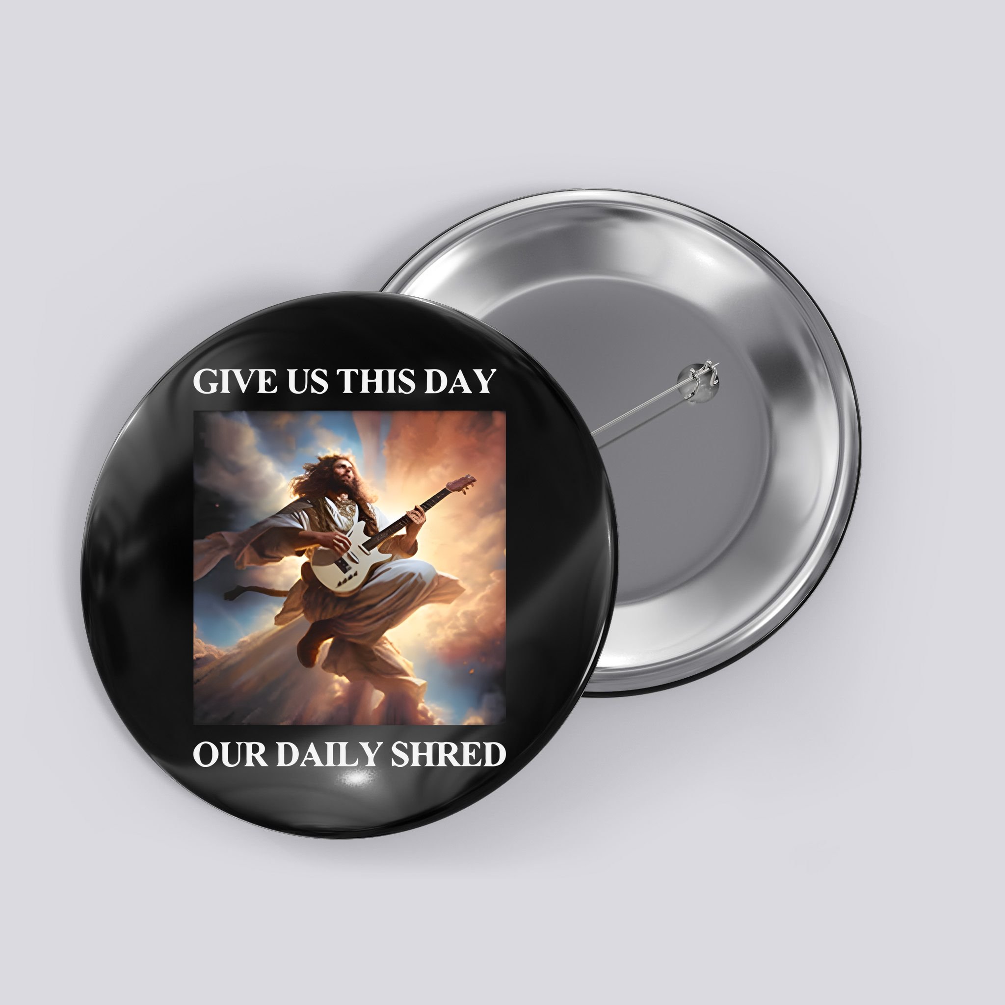 Give Us This Day Our Daily Shred Button