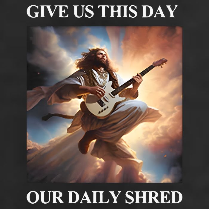 Give Us This Day Our Daily Shred Beanie