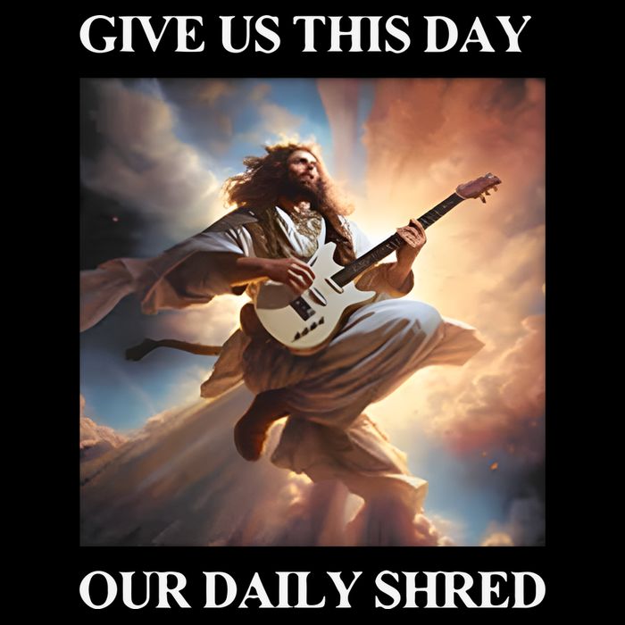 Give Us This Day Our Daily Shred 16 in Basic Backpack