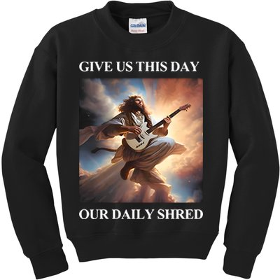 Give Us This Day Our Daily Shred Kids Sweatshirt