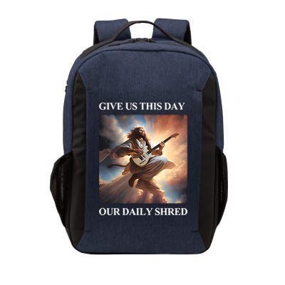 Give Us This Day Our Daily Shred Vector Backpack