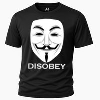 Guy Fawkes Mask Disobey Cooling Performance Crew T-Shirt