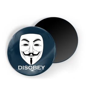 Guy Fawkes Mask Disobey Magnet