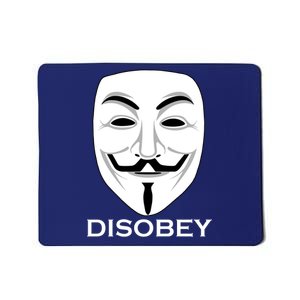 Guy Fawkes Mask Disobey Mousepad