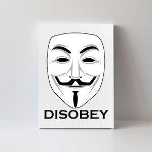 Guy Fawkes Mask Disobey Canvas