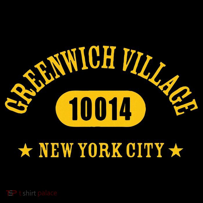 Greenwich Village 10014 New York City Nyc Athletic Design Tall T-Shirt