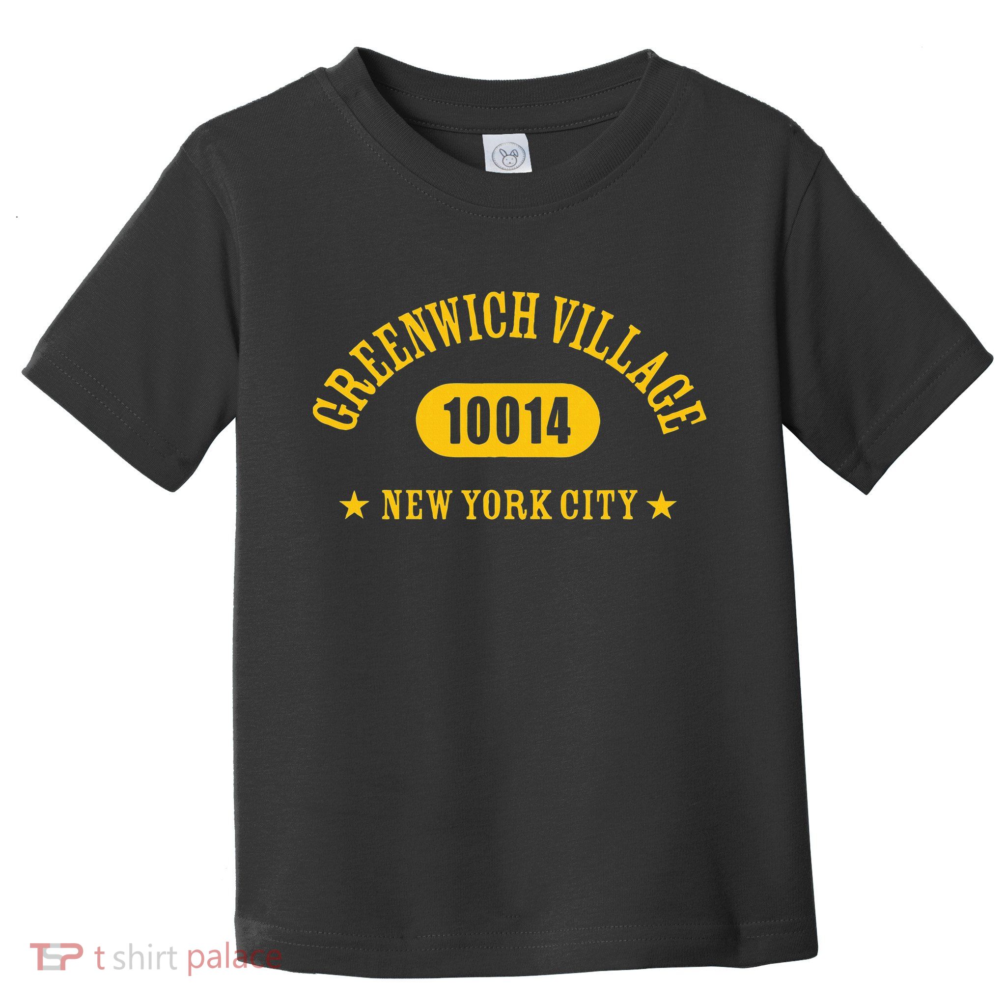 Greenwich Village 10014 New York City Nyc Athletic Design Toddler T-Shirt