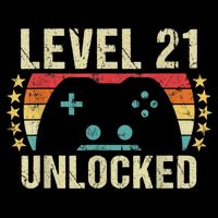 Gaming Vintage 21st Birthday Gift 21 Year Old Boy Girl Gamer Hoodie