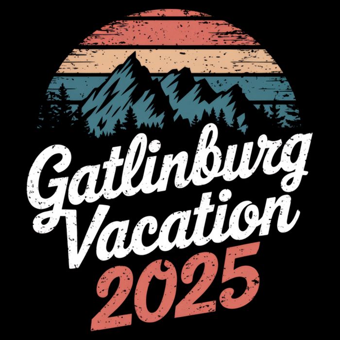 Gatlinburg Vacation 2025 Family Vacation Gift Cooling Performance Crew T-Shirt